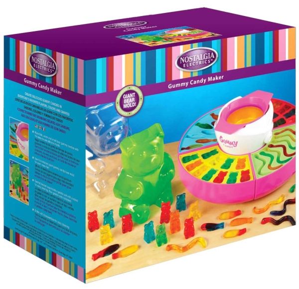 NOSTALGIA GCM600 Giant Gummy Bear and Gummy Candy Maker Detail Page